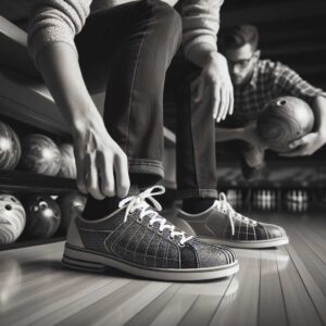 Read more about the article Why Do Pro Bowlers Touch Their Shoes? The Surprising Reason Behind This Bowling Ritual