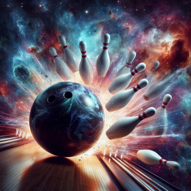plastic-bowling-ball-crashing-through-pins-cosmic-backdrop