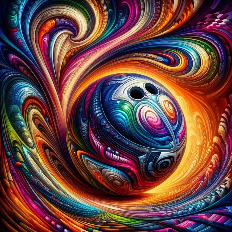 surreal-abstract-strike-king-bowling-ball-psychedelic